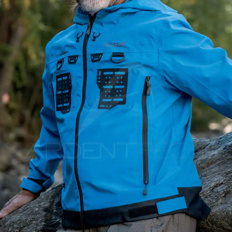 Prix Promo Veste DEVAUX INFLY BLEU