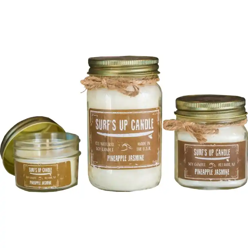 Bougie parfumée Surf‘s Up Candle Pineapple Jasmine 110g Vente Flash