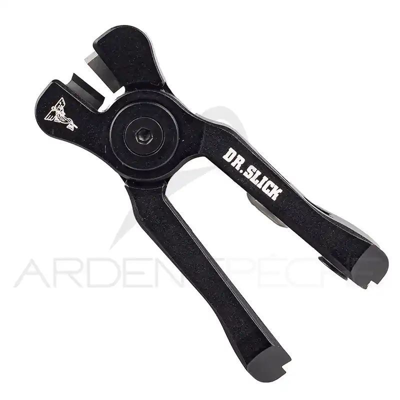 Coupe fil pince Dr Slick Cyclone Nippers Offset noir Dernier Modèle