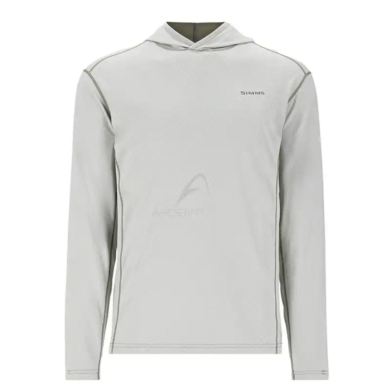 Expédition Rapide Tee shirt à capuche SIMMS BugStopper Hoody Aspen Heather