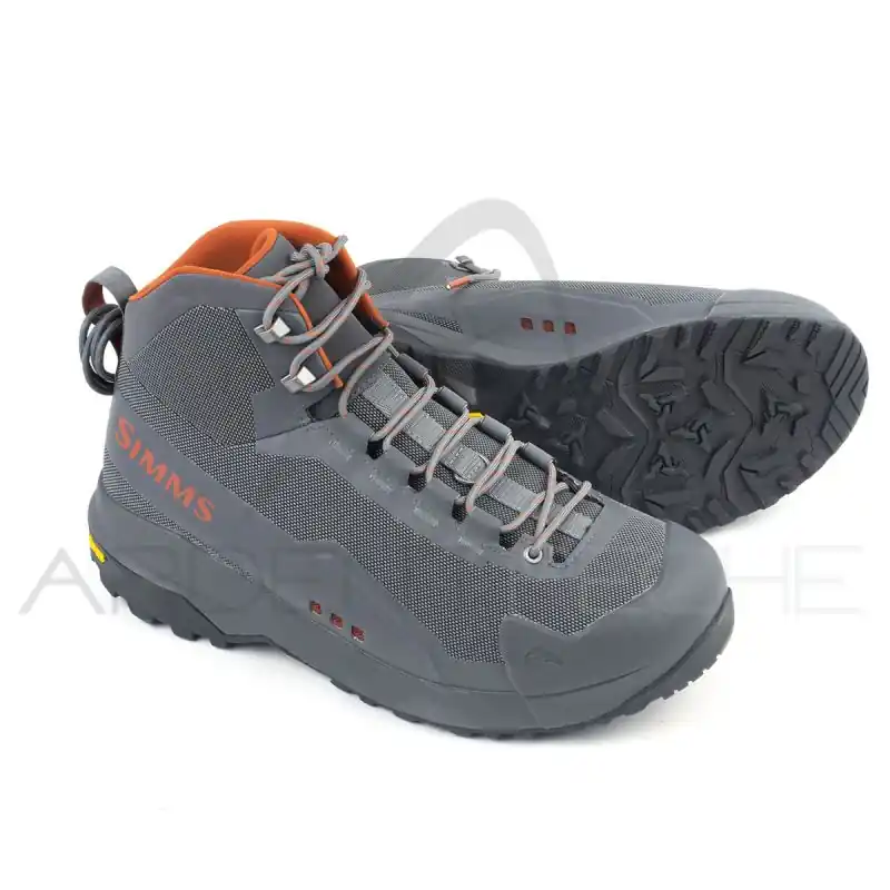 Expédié Aujourd'hui Chaussures SIMMS Flyweight Boot Caoutchouc Steel Grey