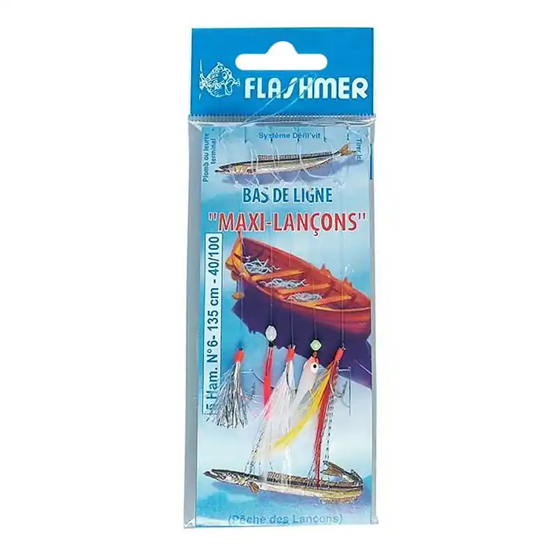 Bas de ligne maxi lançon FLASHMER Bon Marché