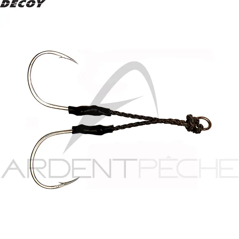 Pas Cher Hameçon assist DECOY DJ-88 Twin pike