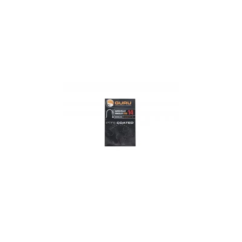 Prix Réduit SUPER PELLET WAGGLER HOOK SIZE 10 (BARBLESS/EYED) GURU