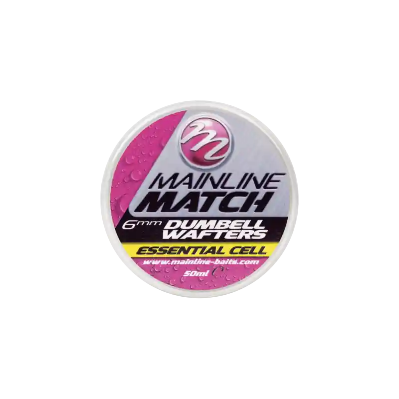MATCH DUMBELL WAFTERS YELLOW ESSENTIAL CELL - 6MM MAINLINE Marque