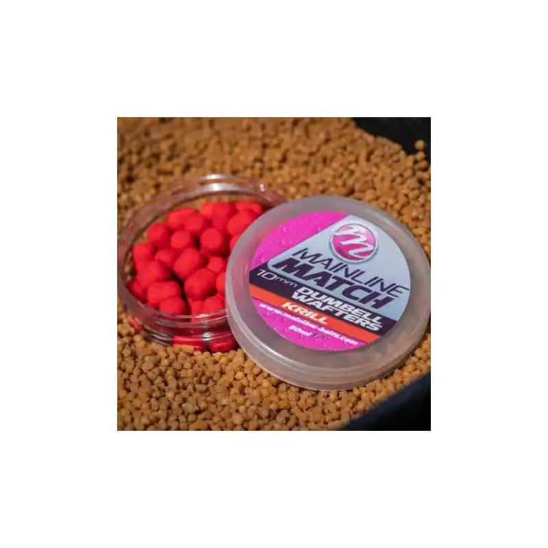 Petit Prix MATCH DUMBELL WAFTERS RED KRILL - 10MM MAINLINE