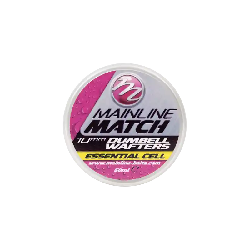 Livraison Express MATCH DUMBELL WAFTERS YELLOW ESSENTIAL CELL - 10MM MAINLINE