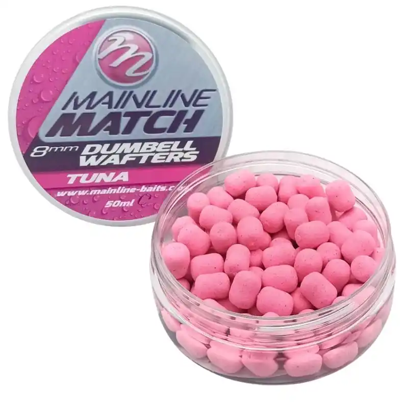 DUMBELL WAFTERS 8MM - PINK - TUNA 50G MAINLINE Populaire