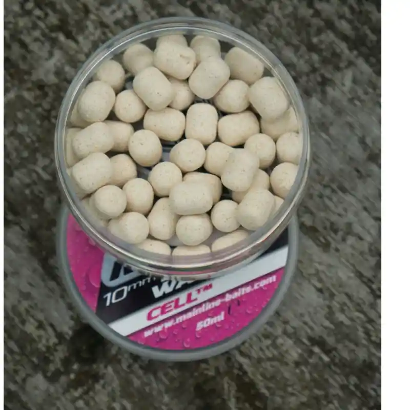 DUMBELL WAFTERS 10MM - WHITE - CELLTM 50G Offre Spéciale