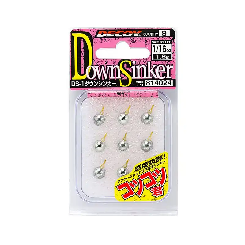 Plombs drop shot DECOY DS-1 Offre Du Jour
