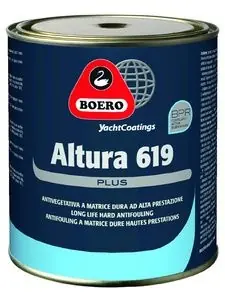 Antifouling Boero Altura 619 matrice dure 0.75L Noir Populaire