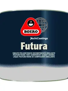 Laque Boero Futura polyuréthane bi-composant - 0,75L - Oyster White Offre Limitée