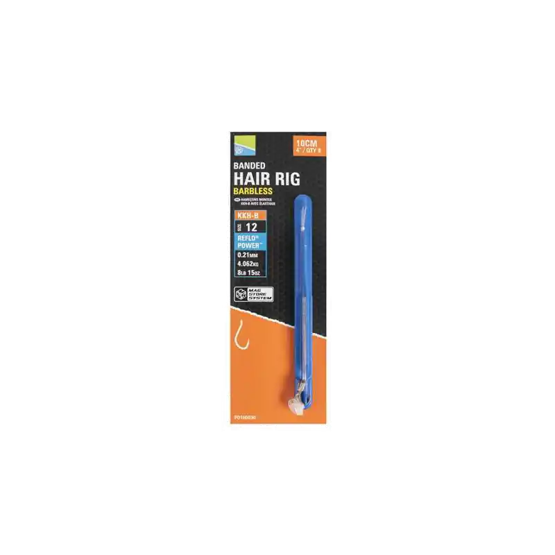 KKH-B BANDED MAG STORE HOOKLENGTHS -10CM/4&Prime; – 10 Dernier Modèle