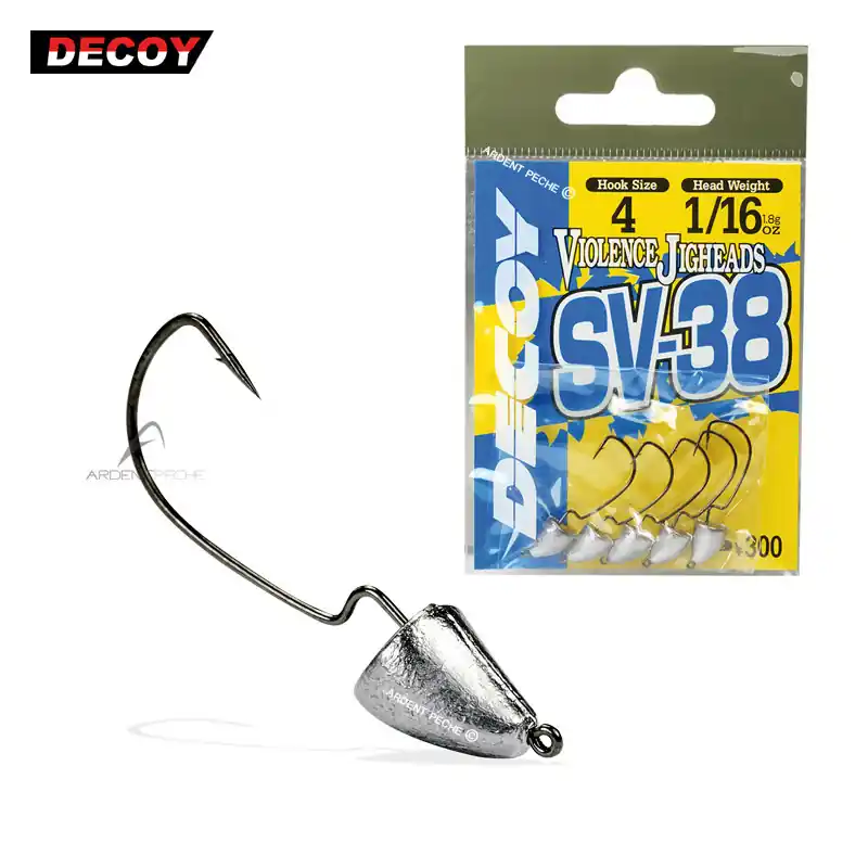 Tête plombée DECOY SV-38 Dernière Chance