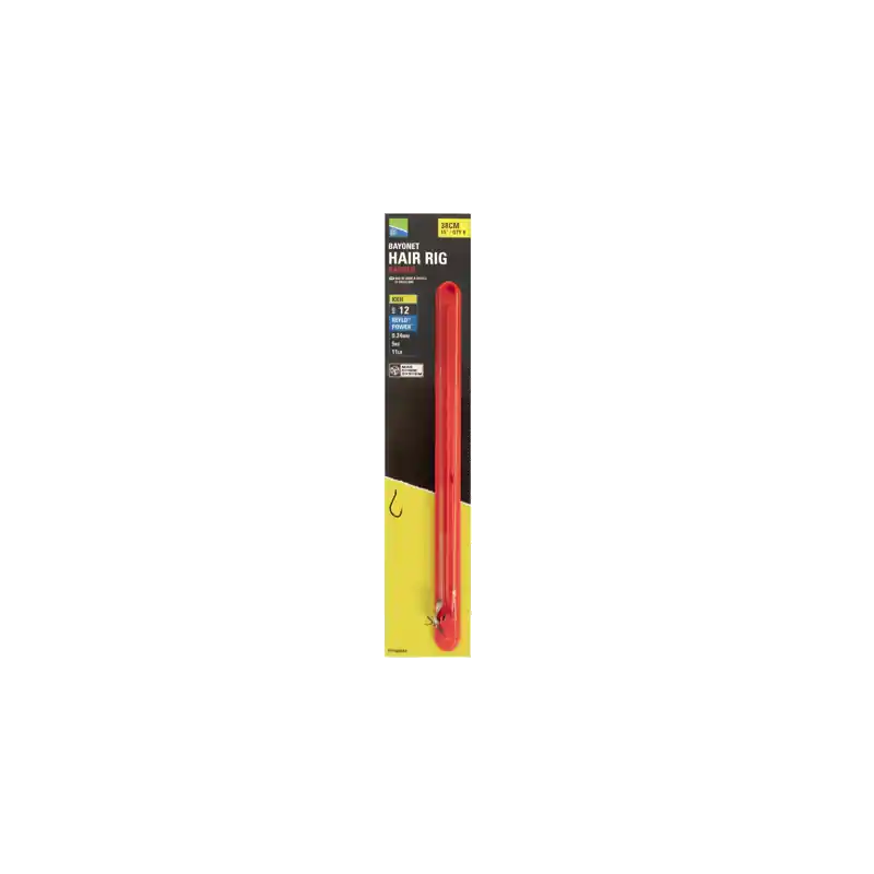 4&Prime;/10CM BAYONET HAIR RIGS – 8 KKH Super Prix