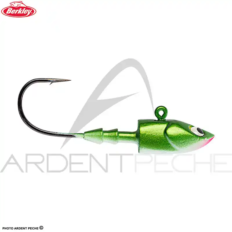 Prix Choc Tête plombée BERKLEY Deep jig head olive pearl