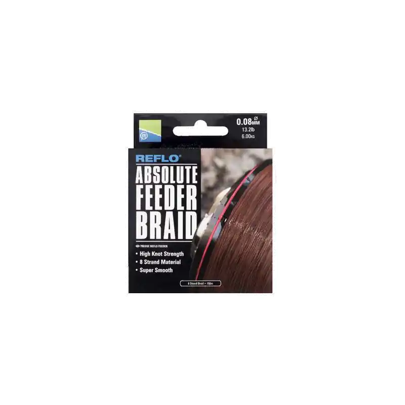 Petit Prix ABSOLUTE FEEDER BRAID - 0.10MM - 150M