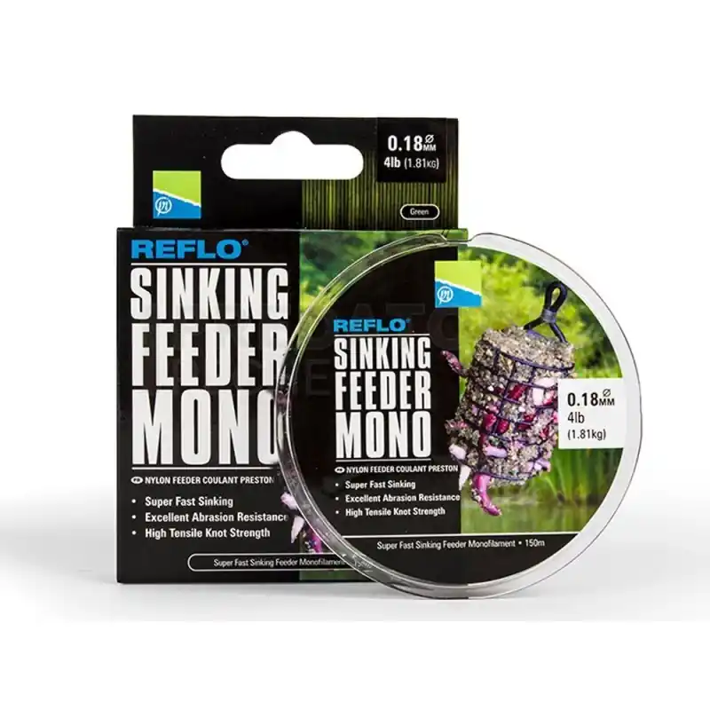Jusqu'à Épuisement Des Stocks 0.16MM REFLO SINKING FEEDER MONO - 150M SPOOL - 3LB