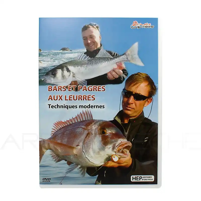DVD ULTIMATE FISHING bars et pagres aux leurres Commander Vite