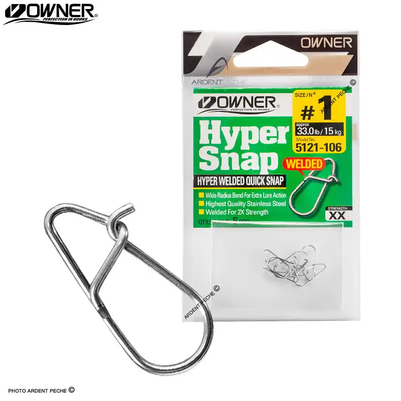 Agrafe OWNER Hyper snap Commande En Gros