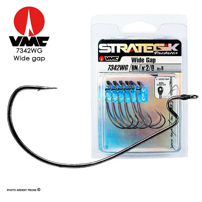 Hameçon texan VMC Strategik predator 7342 WG Offre Exclusive