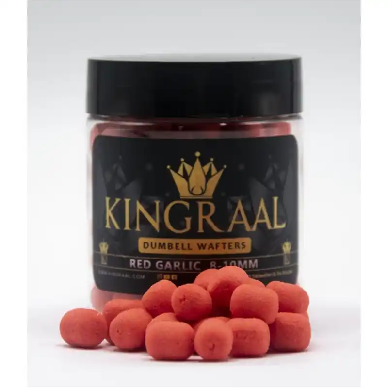 Jusqu'à Épuisement Des Stocks MINI WAFTER DUMBELL RED GARLIC ( NEW 2024 ) MIX 8/9/10 MM 40GR KINGRAAL
