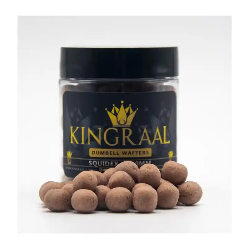 Top Vente MINI WAFTER DUMBELL SQUIDEX ( NEW 2024 ) MIX 8/9/10 MM 40GR KINGRAAL