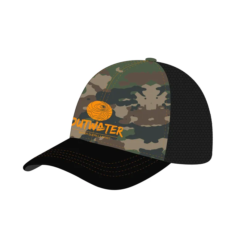 Bon Plan Casquette Outwater Rusher - old skool camo