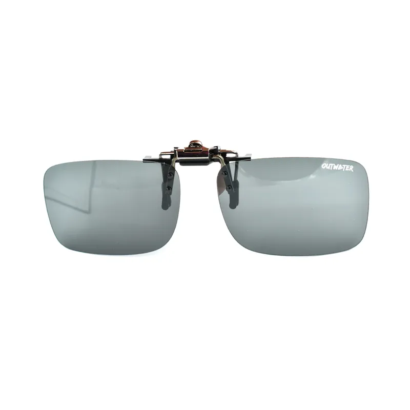 Verres Polarisants Clip-on Outwater O.T.T - Gris Satisfait Ou Remboursé