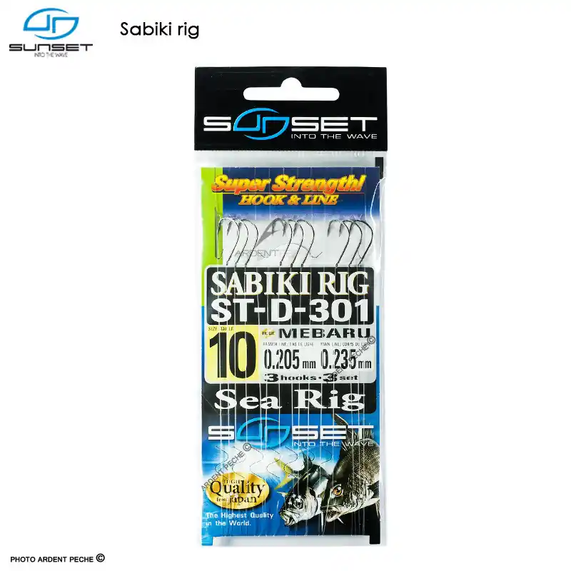 Quantité Limitée Bas de ligne SUNSET Sabiki rig sea rig