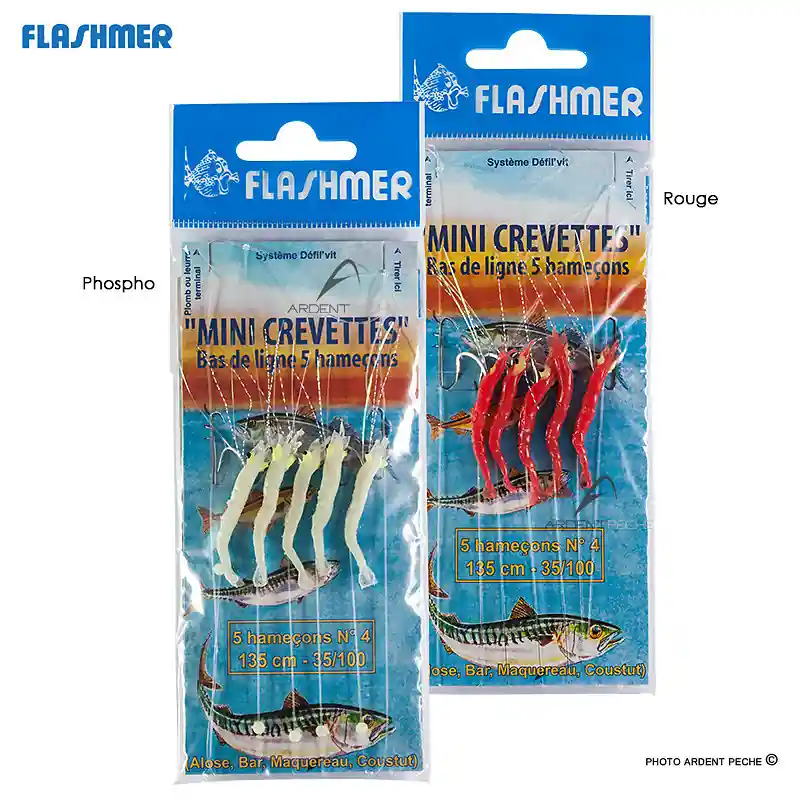 Produit De Marque Bas de ligne Mini crevettes FLASHMER