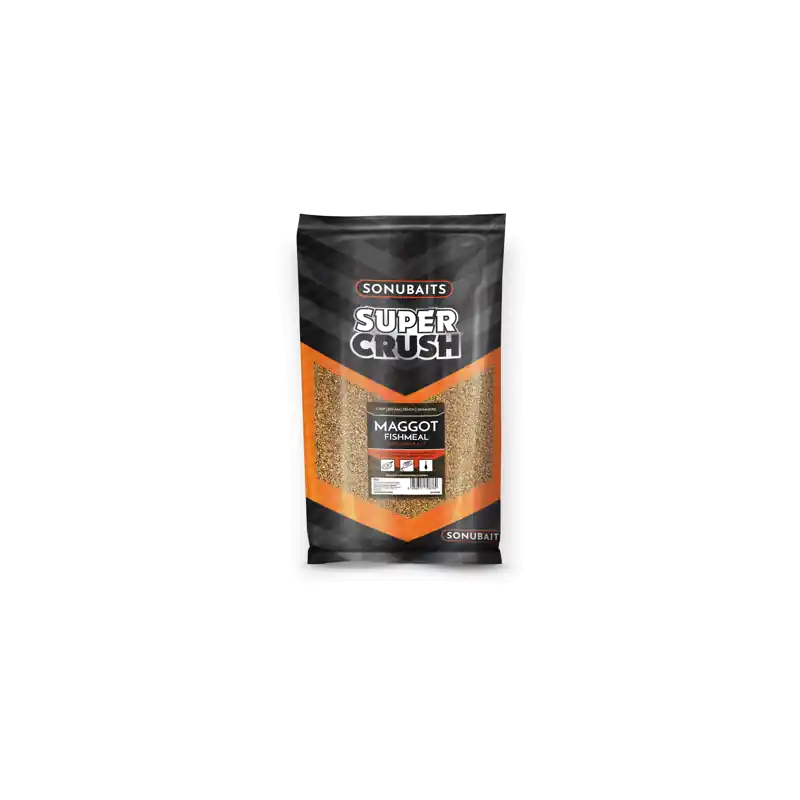 Populaire SONU SUPERCRUSH MAGGOT FISHMEAL (2KG) SONUBAITS