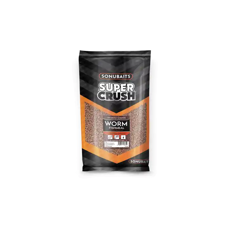 SONU SUPERCRUSH WORM FISHMEAL (2KG) SONUBAITS Dernier Modèle