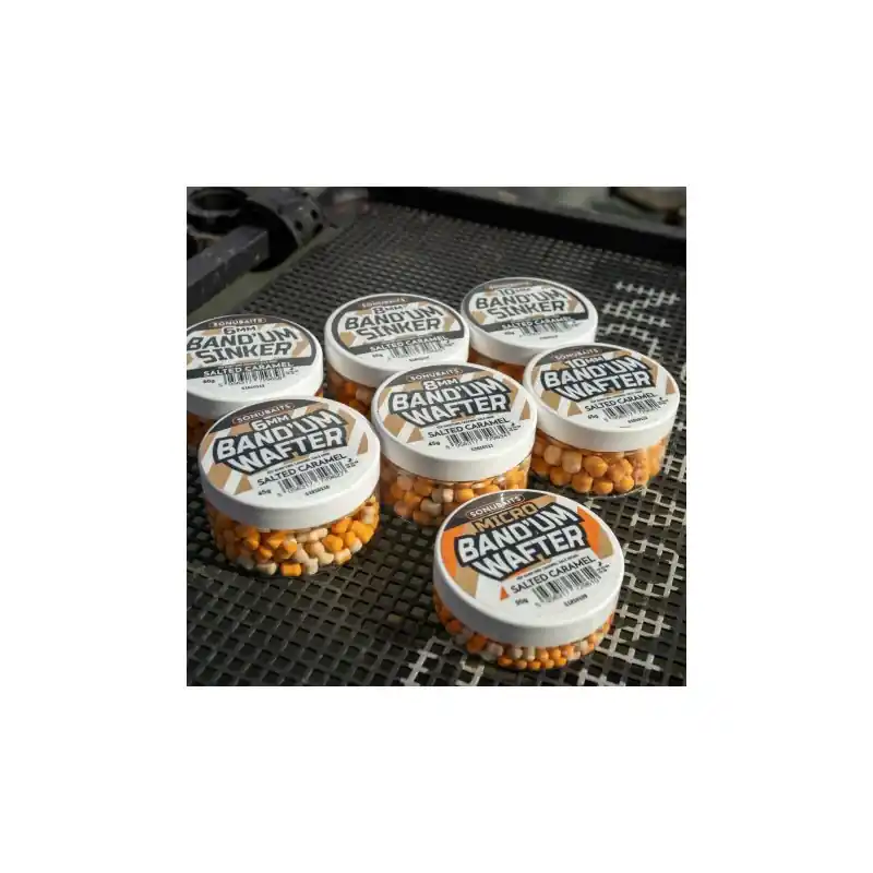 BAND‘UM SINKER - SALTED CARAMEL 6MM (60G) SONUBAITS Bon Plan