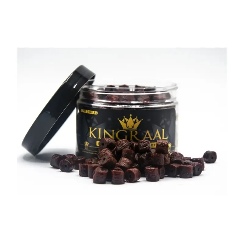 BOOSTED PRE DRILLED PELLET HOT SPICE ( NEW 2024 ) 8MM 100GR KINGRAAL Prix Promo