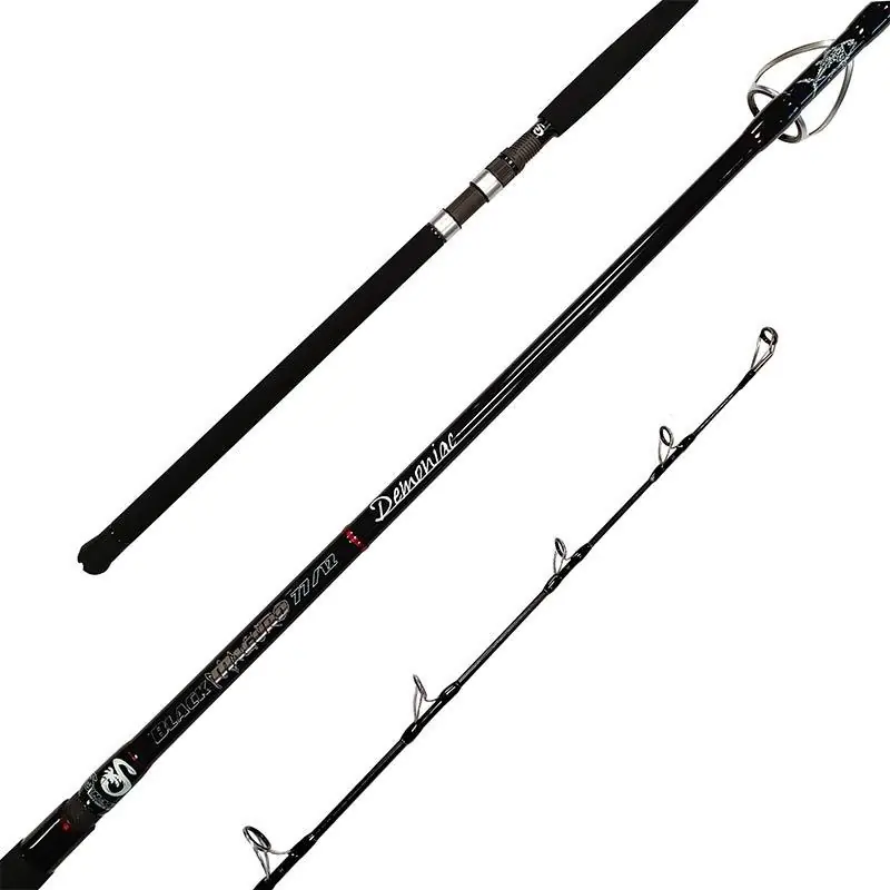 Certifié Canne spinning S-Craft Black Maguro Demoniac 77/12