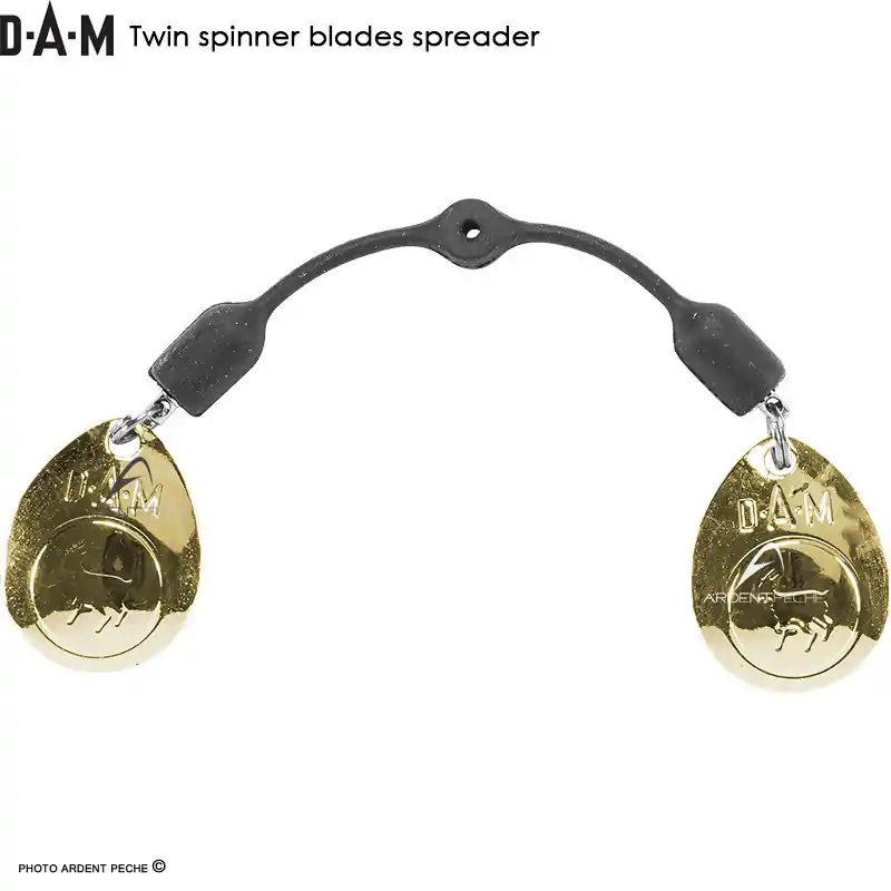 DAM Effzett twin spinner blades spreader Indiana Acheter En Ligne