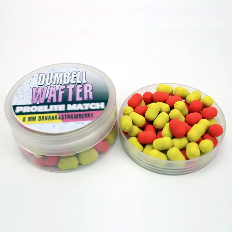HOOK DUMBELL WAFTER 8MM BANANA STRAWBERRY 30G PROELITE BAITS Bon Marché