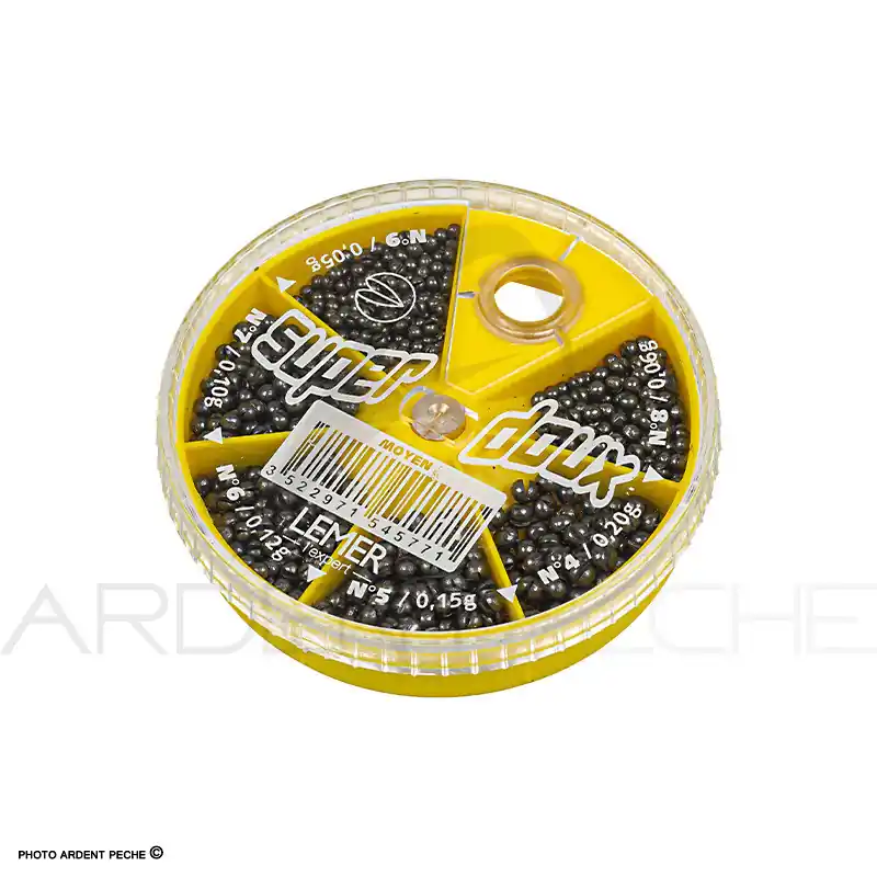 Boite distributrice LEMER 6 cases plombs fendus super doux moyen Vente Directe