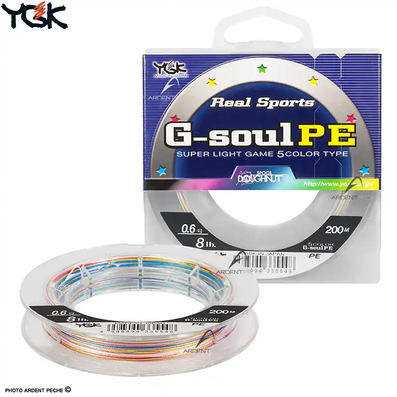 Tresse YGK Real sports G Soul PE Haute Qualité