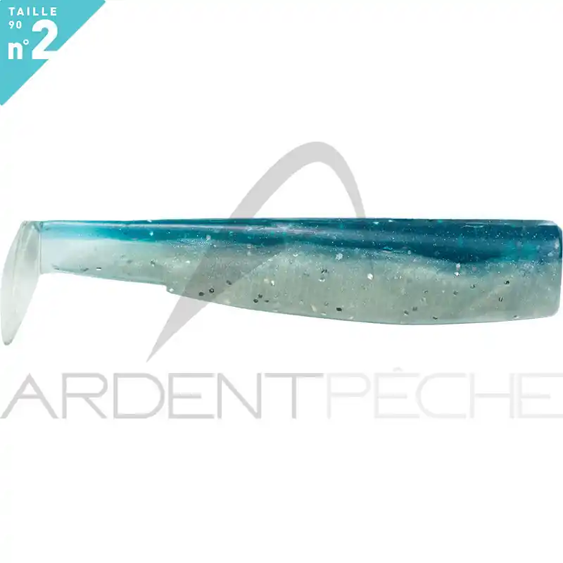 Pas Cher Leurre souple FIIISH Black minnow Corps 90