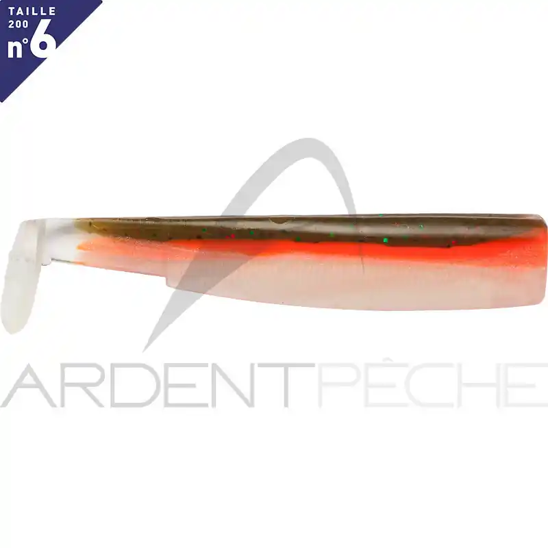 Leurre souple FIIISH Black minnow corps 200 Offre Limitée