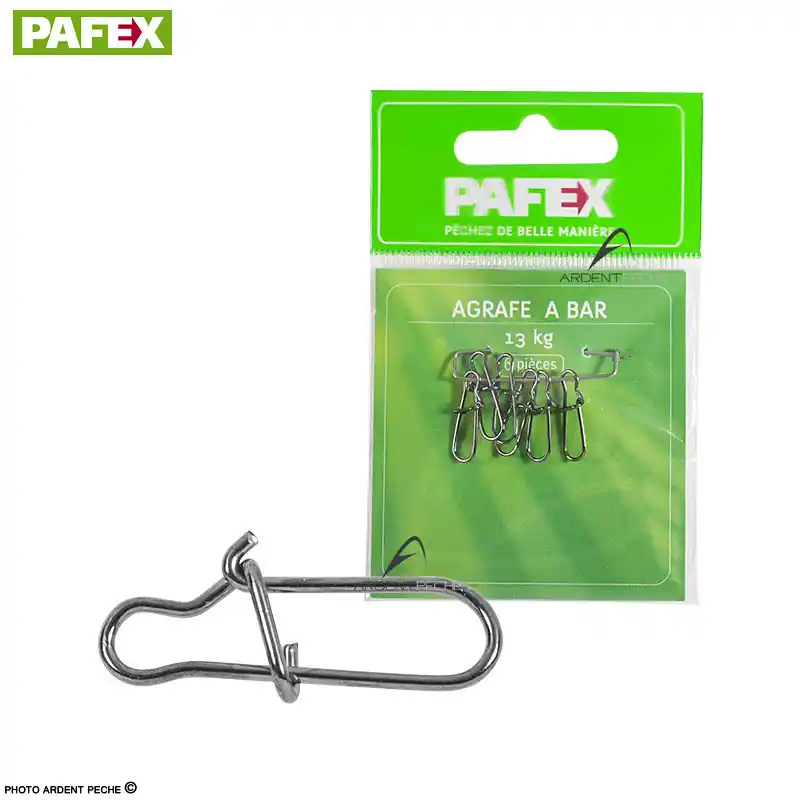 Agrafe PAFEX Agrafe à bar Commander Maintenant