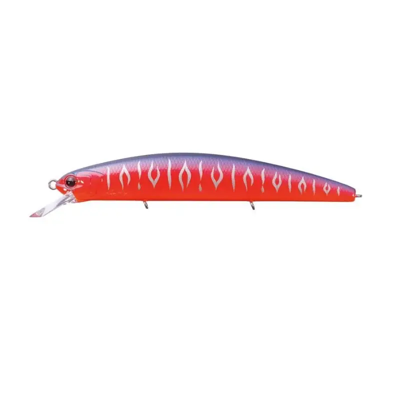 Jerkbait OSP Varuna 110 Suspend Sunset Tiger Petit Prix