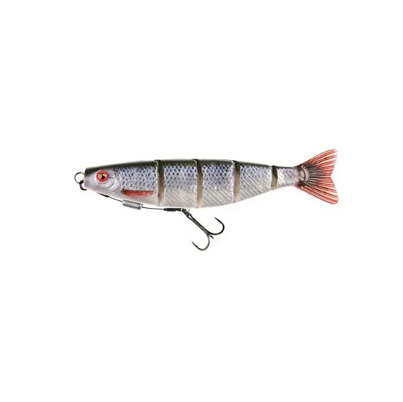 Leurre articulé Fox Rage Shad Loaded Pro 140 mm Gardon naturel Dernier Modèle