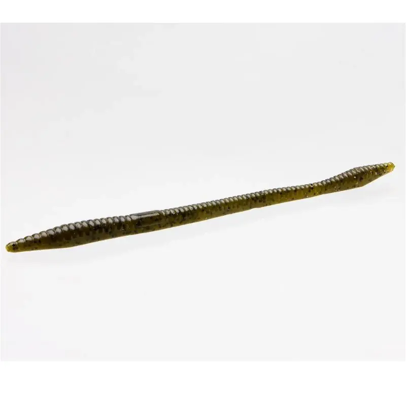Leurre souple Zoom Trick Worm 170 mm Citrouille verte Marque