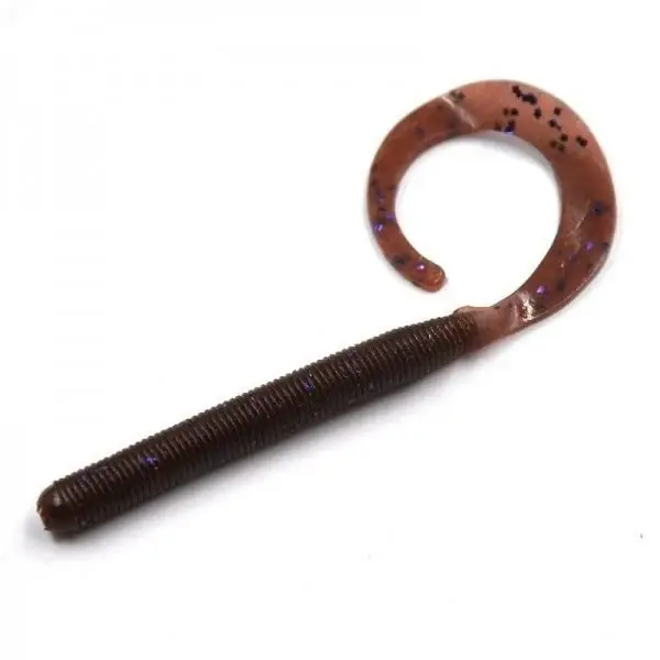 Leurre souple Zoom Curly Tail 100 mm Scuppernong Royal Nouveauté