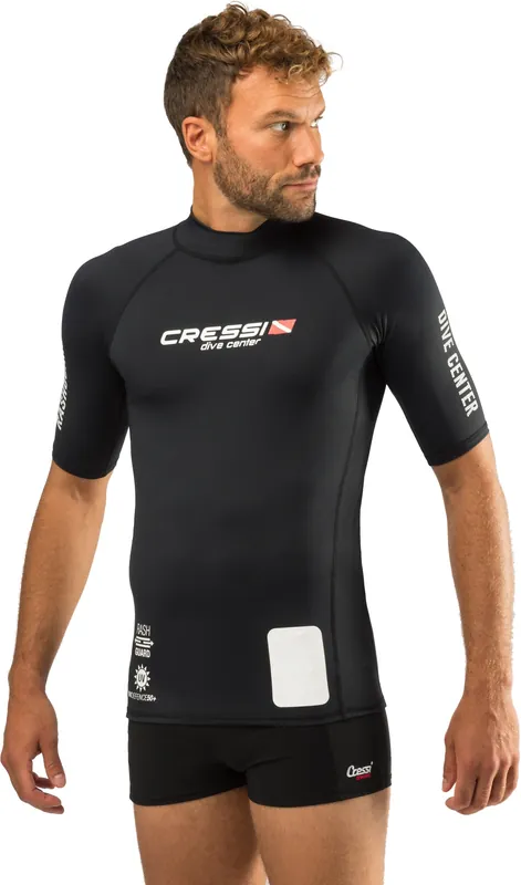 Rash Guard Short Cressi Dive Center Homme Satisfait Ou Remboursé
