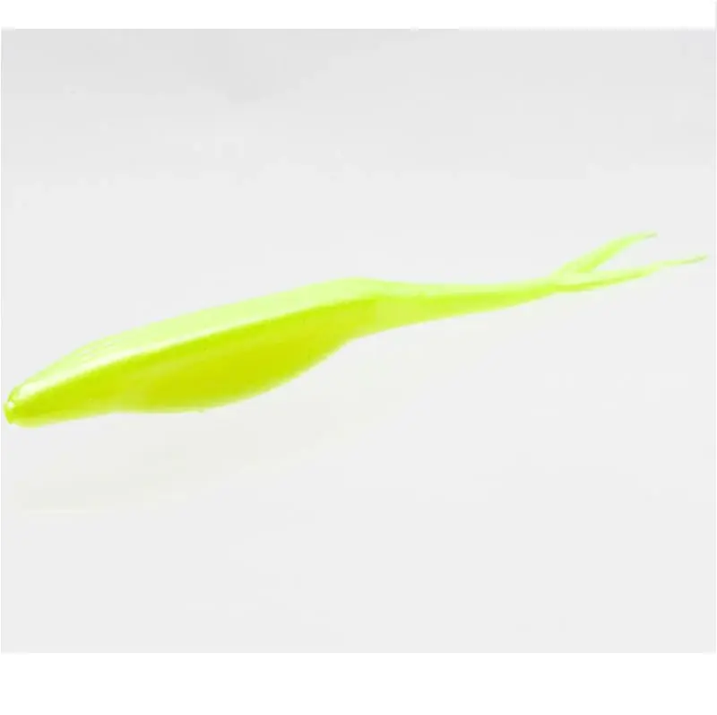 Leurre souple Zoom Super Flukes Jr 100 mm Chartreuse Pearl Affaire À Saisir