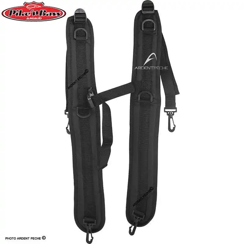 Haute Qualité PIKE N BASS Bretelles de transport float tube
